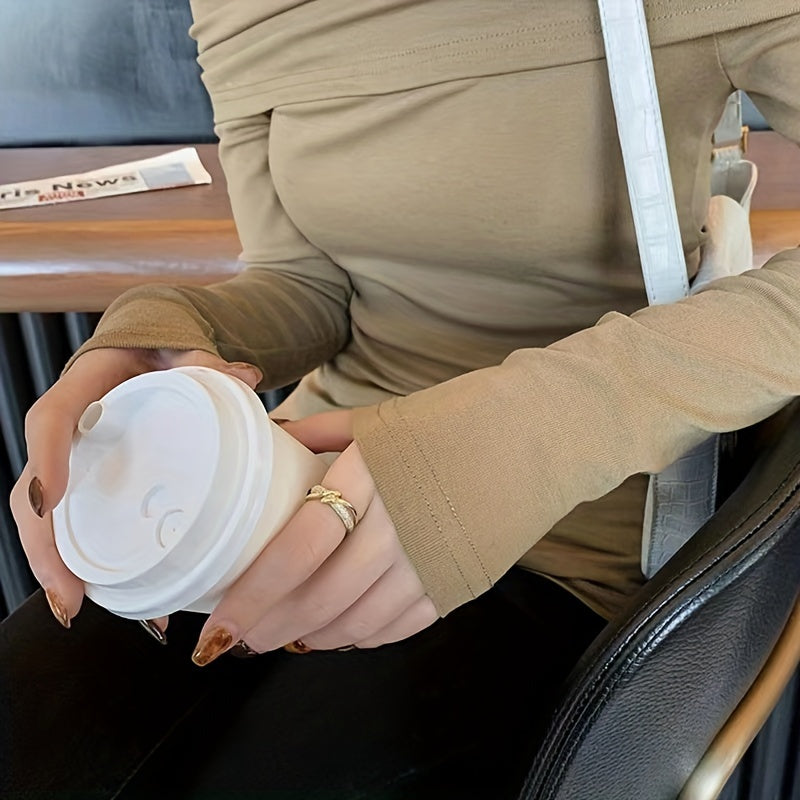 Fashionable, Unique, Exquisite, And Minimalist Ring with Micro-Set Synthetic Zirconia