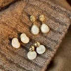 Conjunto de 3 Pares de Brincos Femininos Vintage Boêmios com Incrustação de Resina, Adequados para Uso Diário, Festas e Danças, Acessórios Ideais para Mulheres.