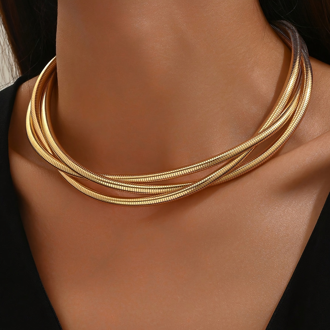 Snake Luxe | Short Necklace
