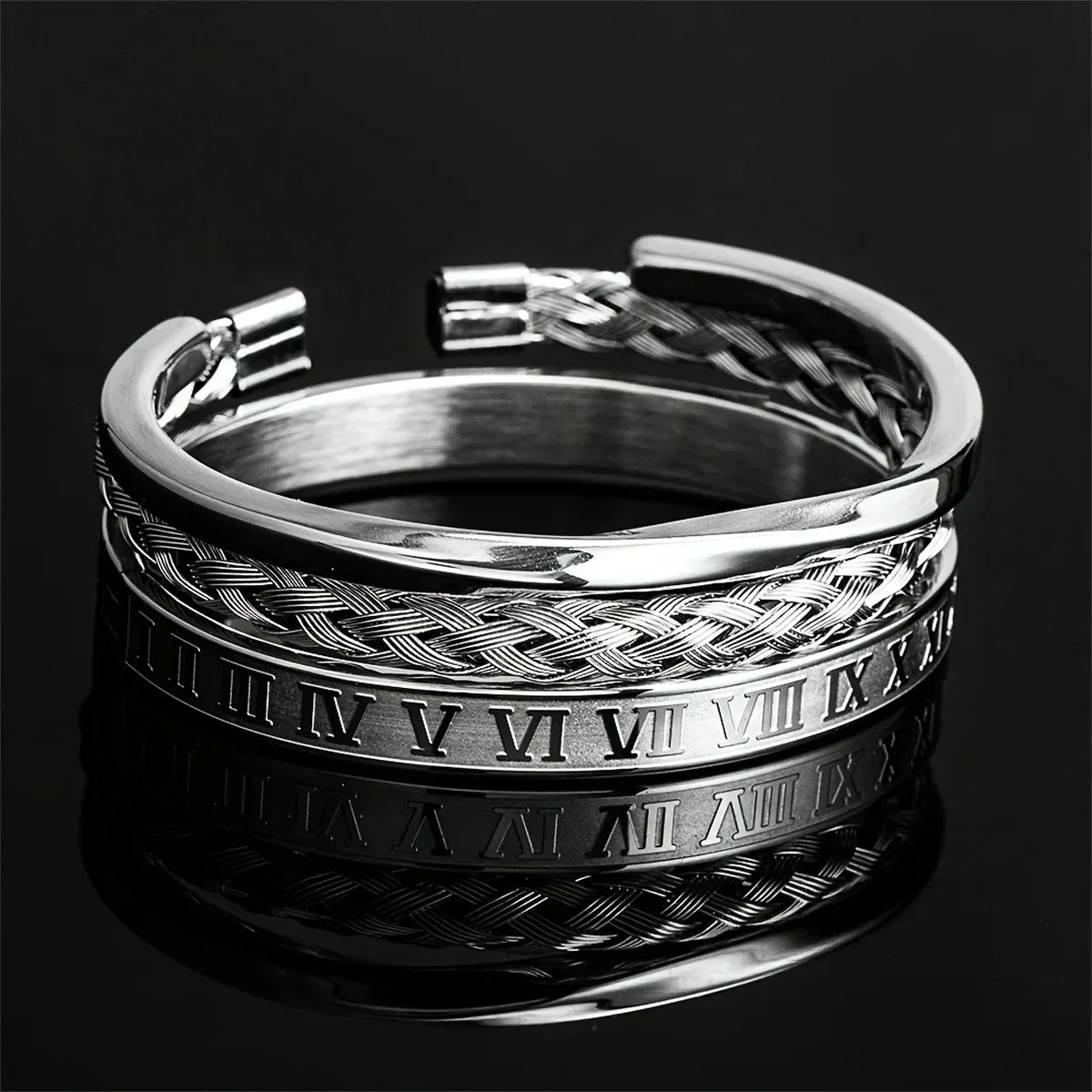 Triple Impact Bracelet Set