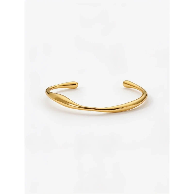Bracelets for Women – Danna Elegant Bracelet, gold finish, white background