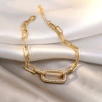 A Popular Women'S Bracelet Featuring a Unique, Fashionable Hollow Geometric Square Design, Embodying a Touch of Luxury