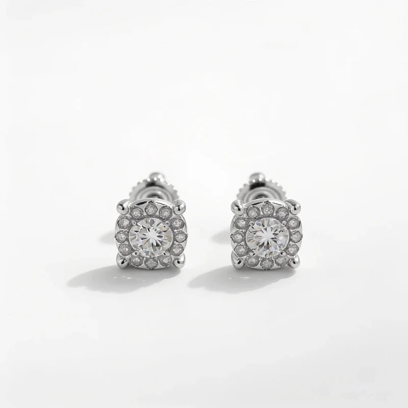 Eterna Halo Stud Earrings cover