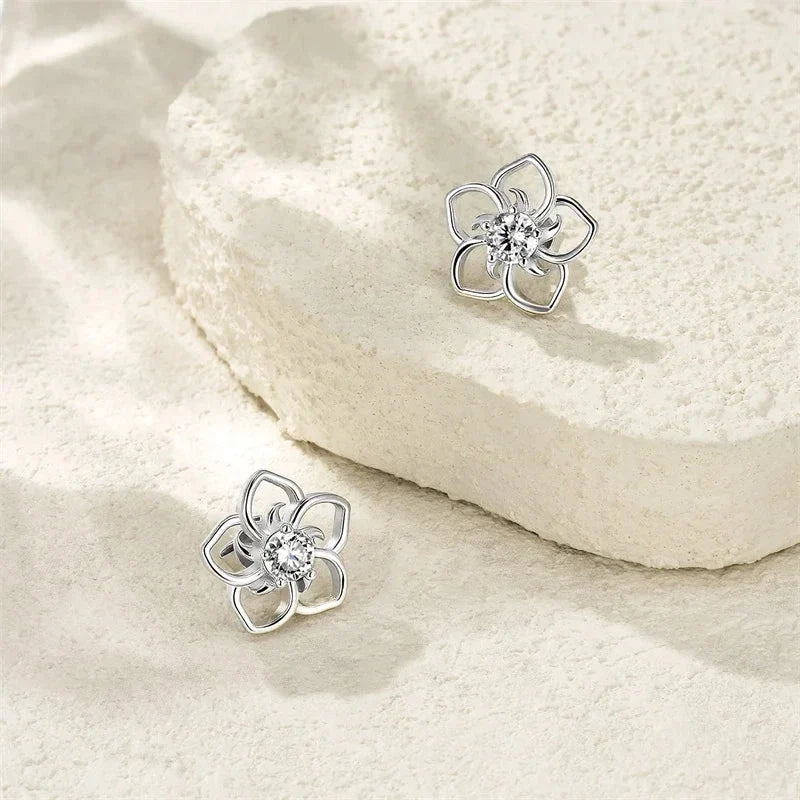 Floria Blossom Stud Earrings detail