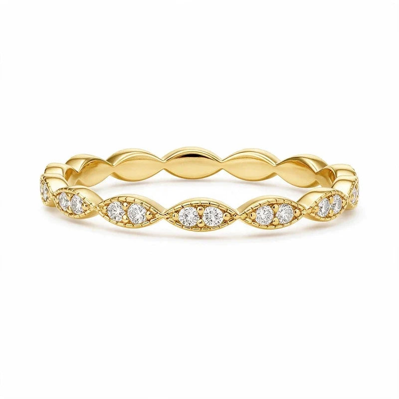 Women's Rings – Elowen Eternity Ring in gold