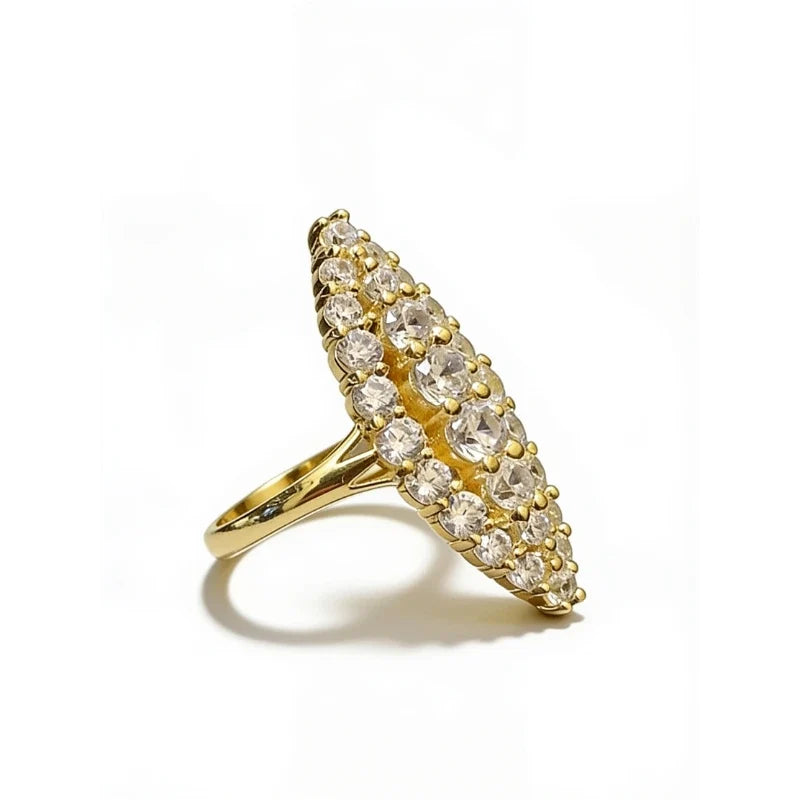 Women's Rings – Victoria Vintage Oval Crystal Ring